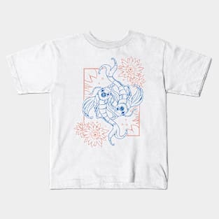 Pisces Steampunk Astrology Kids T-Shirt